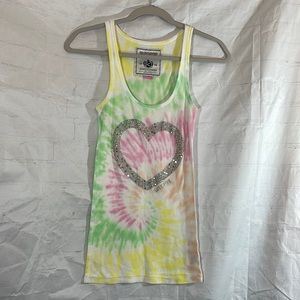 Victoria Secrets Pink size small tank top tie dye